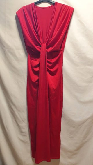 Vestido Largo de Fiesta Rojo