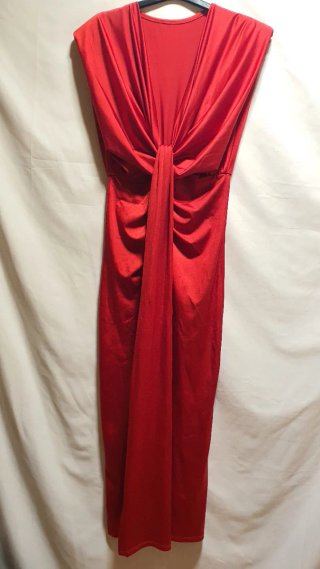 Vestido Largo de Fiesta Rojo