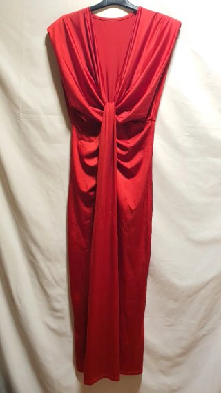 Vestido Largo de Fiesta Rojo