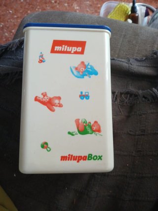 Caja Milupa de Plástico