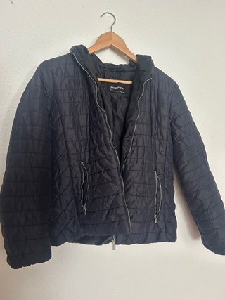 Chaqueta Stradivarius Negra Talla M