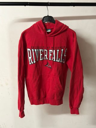 Felpa con cappuccio Riverfalls rossa