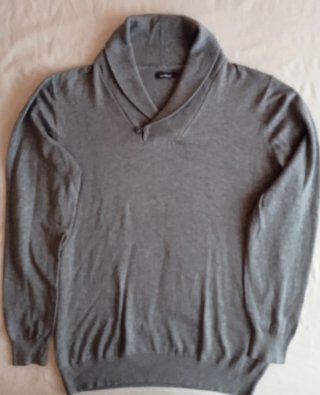 Jersey de punto gris In Extenso