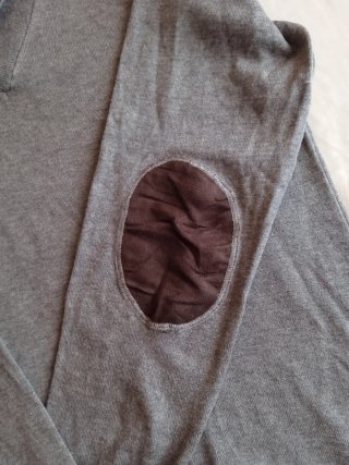 Jersey de punto gris In Extenso