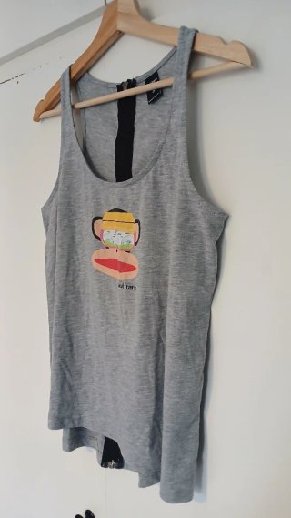 Camiseta sin mangas Paul Frank mono