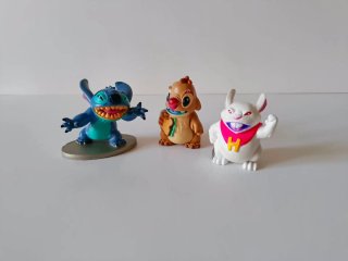 Set di 3 statuine Stitch experiment