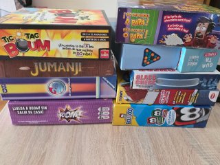 Lote de 6 juegos de mesa
