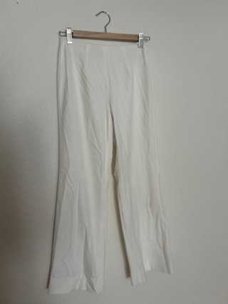 Pantalones blancos de vestir