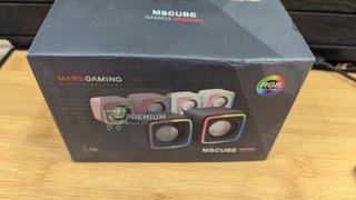 MSCUBE Altavoces Gaming Compactos 8W