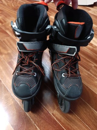 Patines en línea Oxelo negros para niñ@