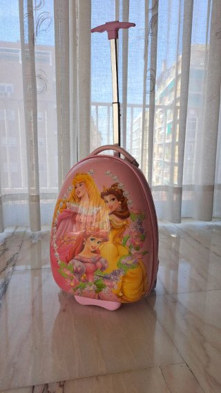 Maleta trolley infantil princesas Disney
