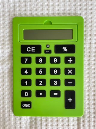 Calculadora Grande Verde