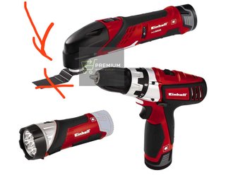 Einhell Juego de máquinas TE-TK 12 Li