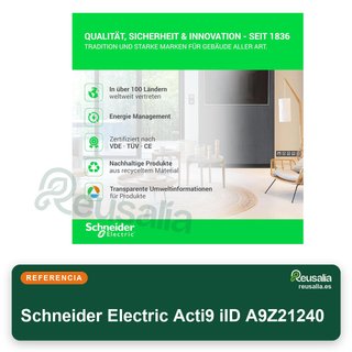 Schneider Electric Interruptor FI Acti9 iID 40A