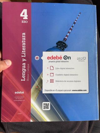 Libros de lengua y literatura 4 de eso