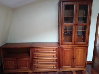 Mueble de salón de madera