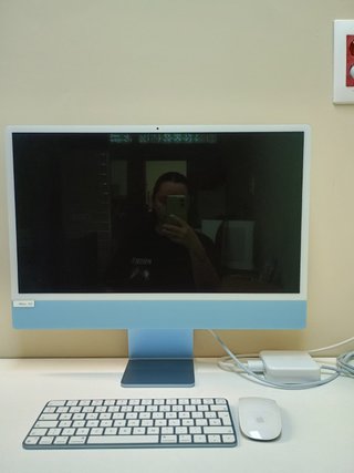 iMac 24 M3 Azul 16GB RAM / 500GB SSD