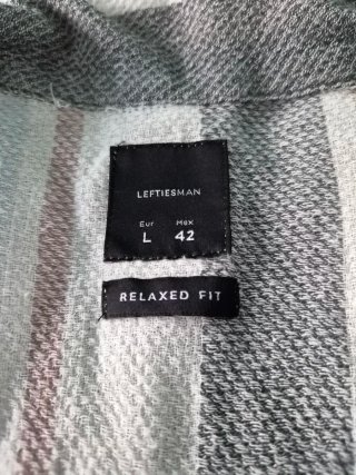 Camisa de Rayas Bershka Talla L