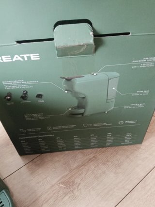 Cafetera Create Potts multicápsula sin estrenar.