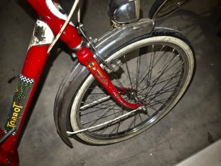 Bicicleta Torrot Plegable Roja