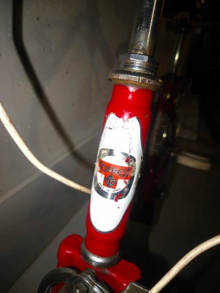 Bicicleta Torrot Plegable Roja