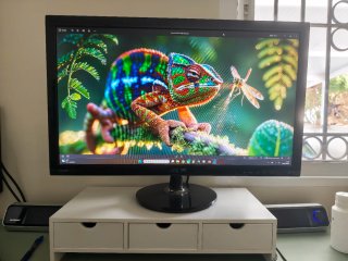 Monitor PC Asus VS278H 27 LED + soporte madera