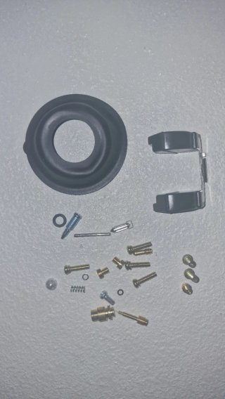 Faro delantero y juntas para carburador SR250