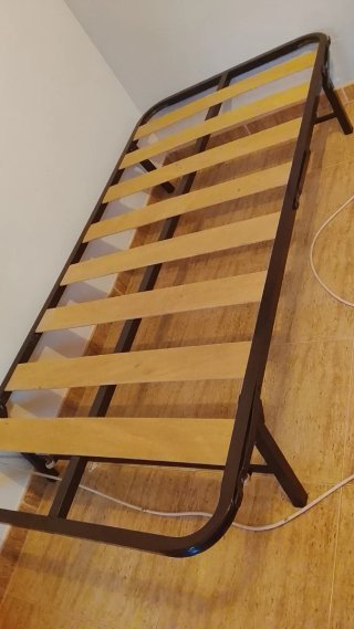 Somier 90cm con patas