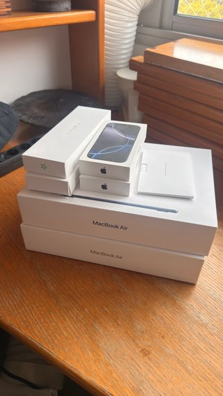 Cajas Apple Vacías: Macbook, iPhone, Watch
