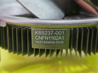 Ventilador disipador CPU Intel original