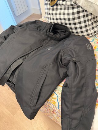 Chaqueta de moto con protecciones primaver-verano