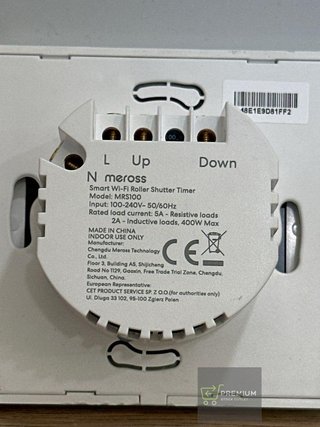 Meross Interruptor de Cortina Alexa, Interruptor