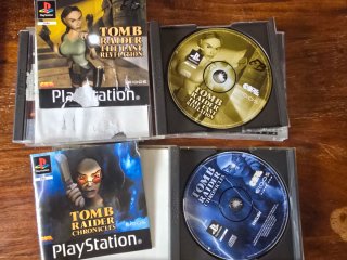 Pack 4 Juegos PS1 Tomb Raider (PAL)