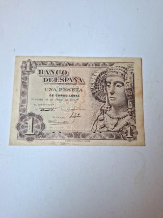1 Peseta DAMA DE ELCHE.