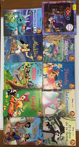 Lote libros disney