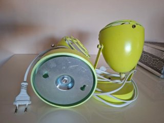 Set de 2 Lámparas Verde Lima