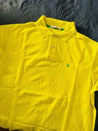 Polo Carolina Herrera Amarillo Talla XL