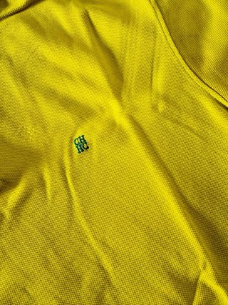 Polo Carolina Herrera Amarillo Talla XL