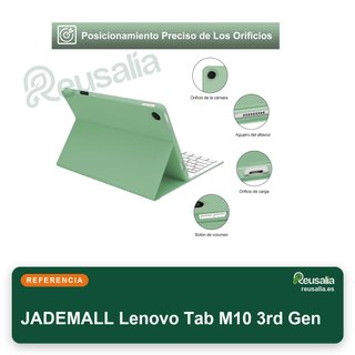 JADEMALL funda teclado Lenovo Tab M10