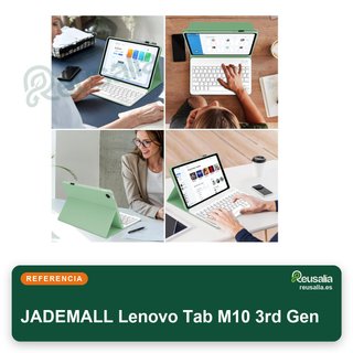 JADEMALL funda teclado Lenovo Tab M10