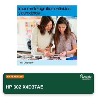 Cartucce d'inchiostro originali HP 302 X4D37AE