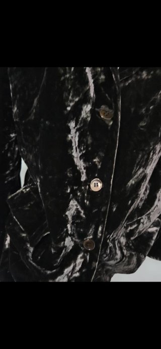 Giacca velluto marrone scuro vintage uomo