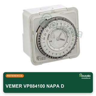 VEMER VP884100 Interruptor horario electromecánico