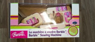 Máquina de coser de juguete Barbie