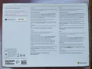Tablet Microsoft Surface Go