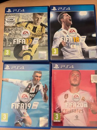 Colección 4 Juegos FIFA para PS4