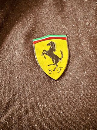 Polo Puma Ferrari Negro Talla XL