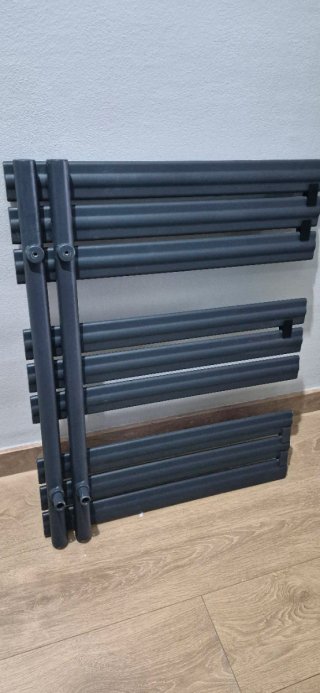 Radiador Toallero agua caliente  Antracita