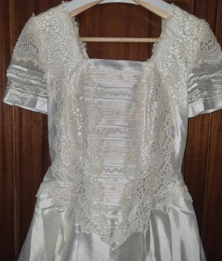 Vestido de Novia Blanco Encaje