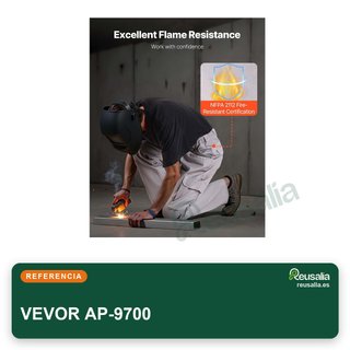 VEVOR pantalones resistentes fuego algodón talla XL